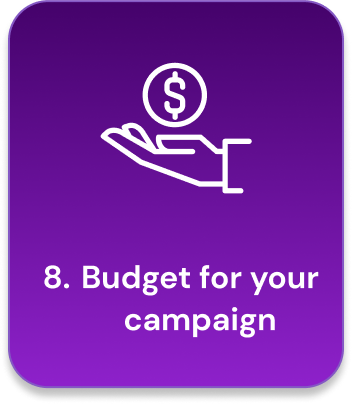 budget for you campaign